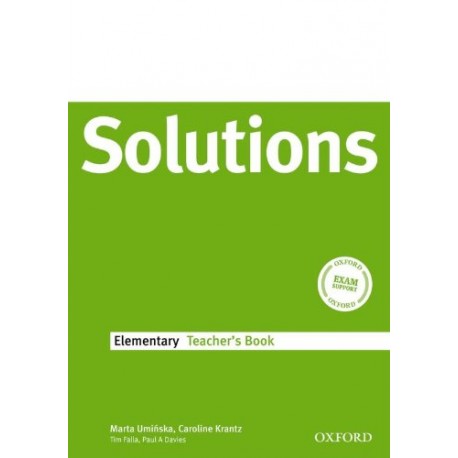 Maturita Solutions Elementary Teacher's Book Maturita Solutions Elementary Teacher's Book