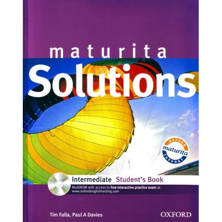 Maturita Solutions Intermediate Student's Book + MultiROM Maturita Solutions Intermediate Student's Book + MultiROM
