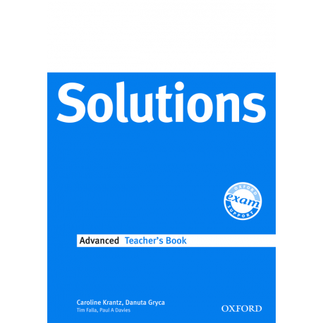 Maturita Solutions Advanced Teacher's Book Maturita Solutions Advanced Teacher's Book