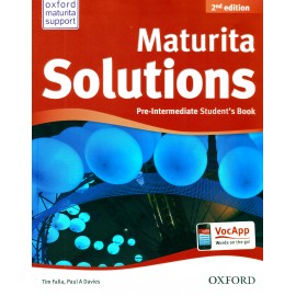 Maturita Solutions Second Edition Pre-Intermediate Student's Book Czech Edition