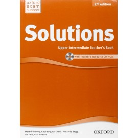Maturita Solutions Second Edition Upper-Intermediate Teacher's Book + CD-ROM