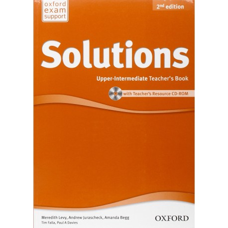 Maturita Solutions Second Edition Upper-Intermediate Teacher's Book + CD-ROM Maturita Solutions Second Edition Upper-Intermediate Teacher's Book + CD-ROM