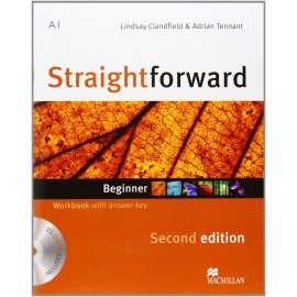 Straightforward Beginner Second Ed. Workbook with Key + CD