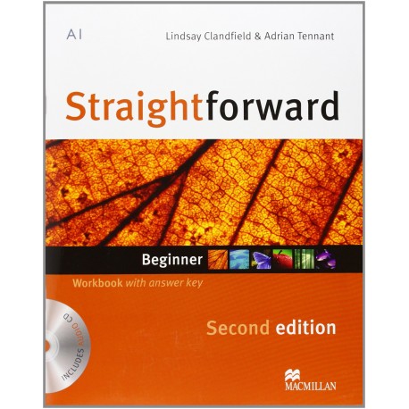 Straightforward Beginner Second Ed. Workbook with Key + CD 