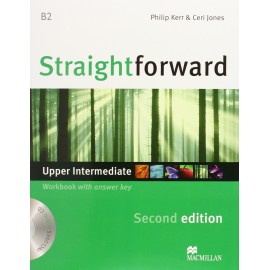 Straightforward Upper-Intermediate Second Ed. Workbook with Key + CD