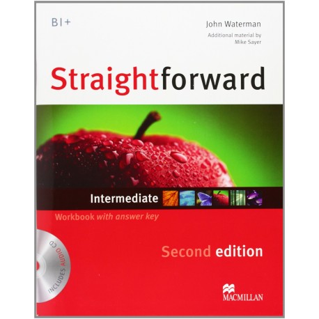 Straightforward Intermediate Second Ed. Workbook with Key + CD 