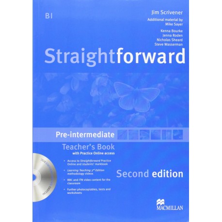 Straightforward Pre-Intermediate Second Ed. Teacher's Book Pack 
