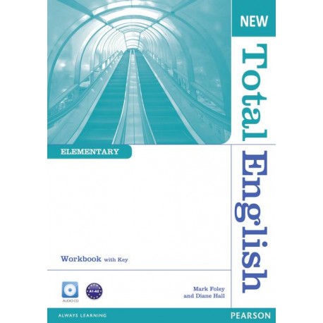 New Total English Elementary Workbook with Key + Audio CD