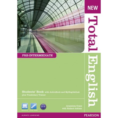 New Total English Pre-Intermediate Student's Book with Active Book CD-ROM & MyLab Access 