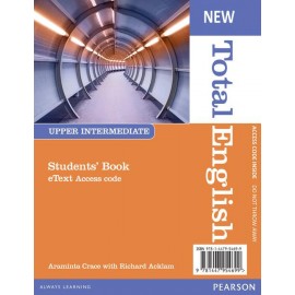 New Total English Upper-Intermediate Student's eText Access Card