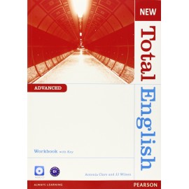 New Total English Advanced Workbook with Key + Audio CD