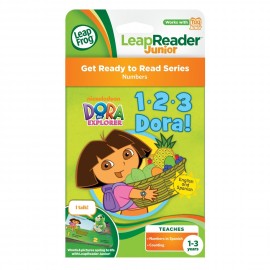 LeapFrog Get Ready to Read Series Nickelodeon Dora the Explorer - 1, 2, 3 Dora! Tag Junior Reader