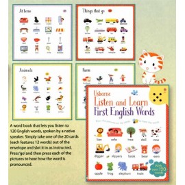 Listen and Learn First English Words Sound Book
