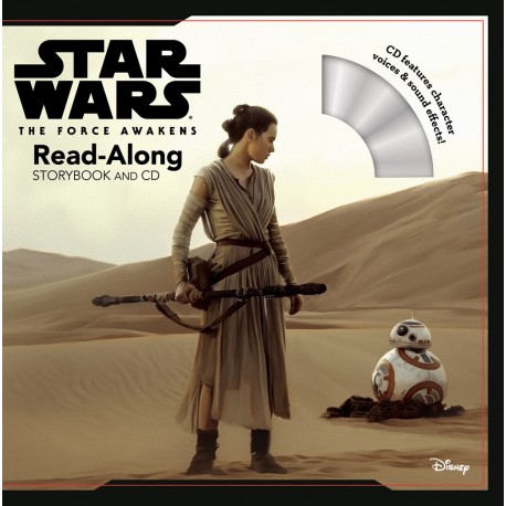 Star Wars the Force Awakens Read-Along Storybook + CD