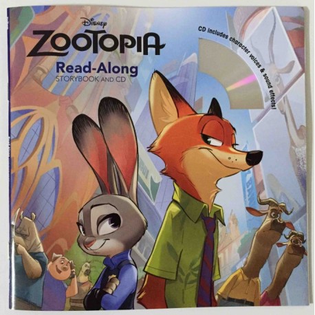 Zootopia Read-Along Storybook + CD