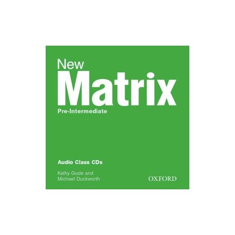 New Matrix Pre-intermediate Class CDs