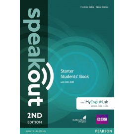 Speakout Starter Second Edition Student's Book + DVD-ROM with MyEnglishLab