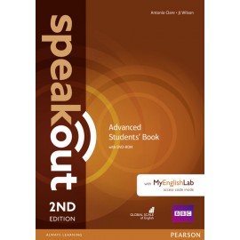 Speakout Advanced Second Edition Student's Book + DVD-ROM with MyEnglishLab