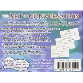 The Art of Conversation - 300 Fascinating Conversation Starters For All Ages 