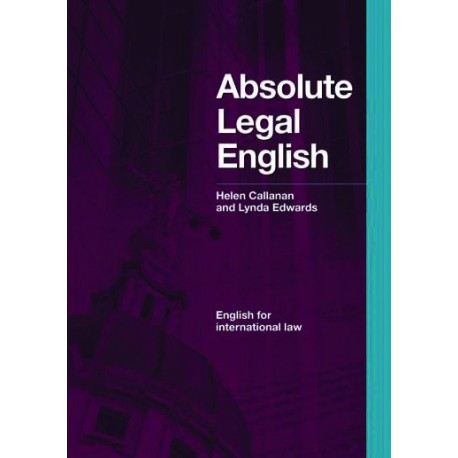 Absolute Legal English + CD Absolute Legal English + CD
