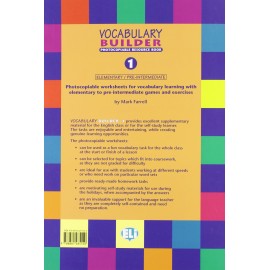 Vocabulary Builder 1 Elementary / Pre-Intermediate