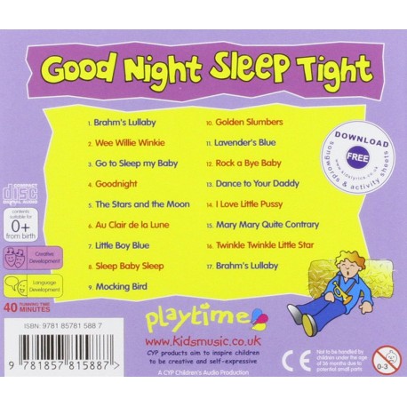 Good Night Sleep Tight Audio CD