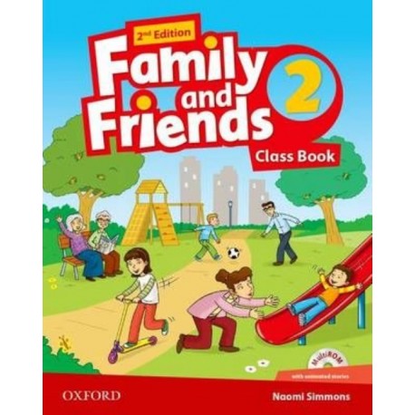 Family and Friends 2 Second Edition Class Book + MultiROM