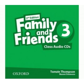 Family and Friends 3 Second Edition Class Audio CDs