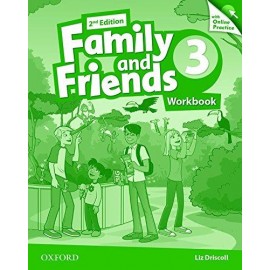 Family and Friends 3 Second Edition Workbook with Online Skills Practice