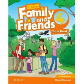 Family and Friends 4 Second Edition Class Book + MultiROM