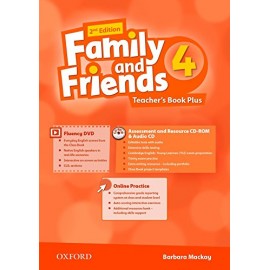 Family and Friends 4 Second Edition Teacher's Book + DVD + MutiROM