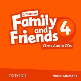 Family and Friends 4 Second Edition Class Audio CDs
