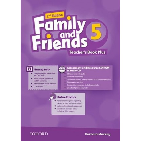 Family and Friends 5 Second Edition Teacher's Book + DVD + MultiROM Family and Friends 5 Second Edition Teacher's Book + DVD + MultiROM