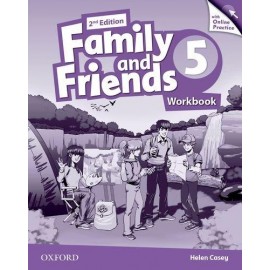 Family and Friends 5 Second Edition Workbook with Online Skills Practice
