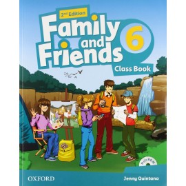 Family and Friends 6 Second Edition Class Book + MultiROM