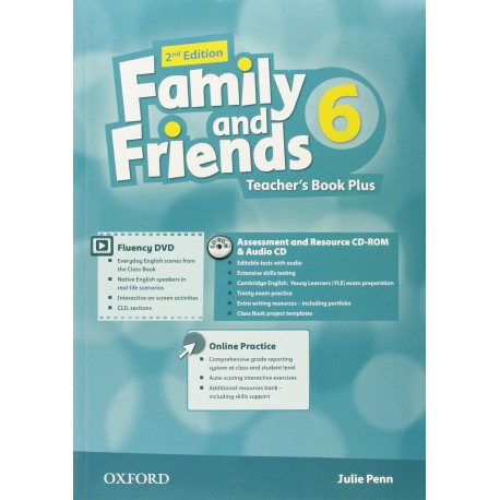 Family and Friends 6 Second Edition Teacher's Book + DVD + MultiROM Family and Friends 6 Second Edition Teacher's Book + DVD + MultiROM