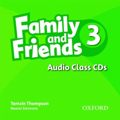 Family and Friends 3 Class CDs Family and Friends 3 Class CDs