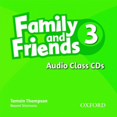 Family and Friends 3 Class CDs
