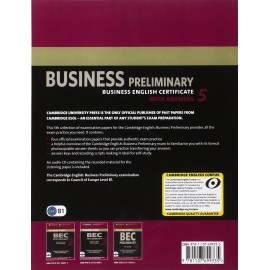 Cambridge English Business 5 Preliminary Student's Book with Answers + CD