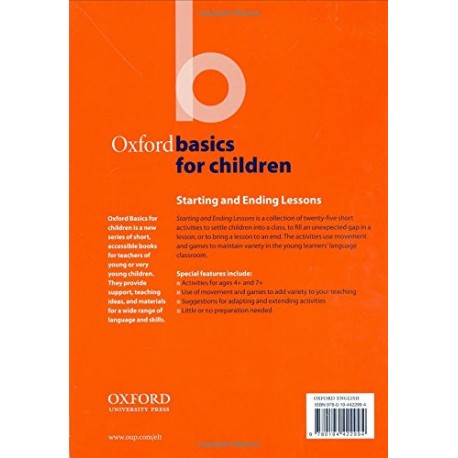 Oxford Basics: Starting and Ending Lessons