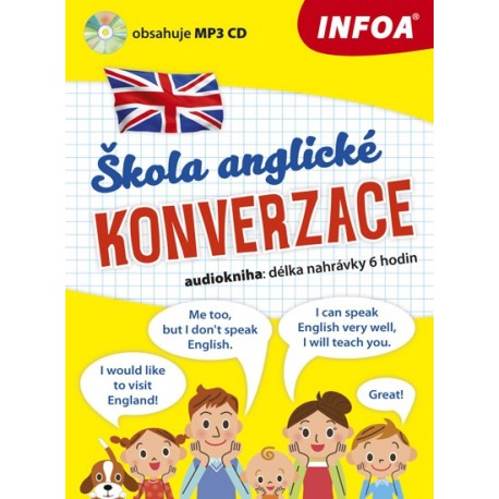 Škola anglické konverzace + Audiokniha (MP3 Audio CD)