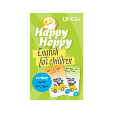 Happy Hoppy English for Children - Kartičky Barvy a Čísla