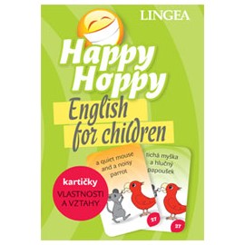 Lingea: Happy Hoppy English for Children - Kartičky Vlastnosti a Vztahy