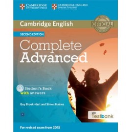 Complete Advanced Second Edition Student´s Book with answers with CD-ROM with Testbank