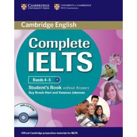 Complete IELTS Bands 4-5 B1 Student´s Book without answers with CD-ROM