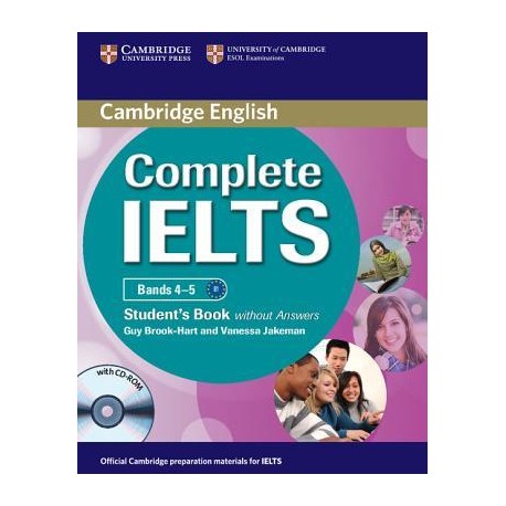 Complete IELTS Bands 4-5 B1 Student´s Book without answers with CD-ROM