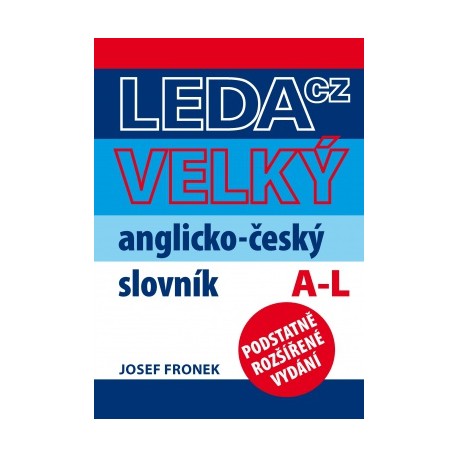 Velký anglicko-český slovník dvousvazkový slovník