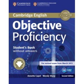 Objective Proficiency Second Edition Student´s Book without answers with CD-ROM