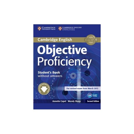 Objective Proficiency Second Edition Student´s Book without answers with CD-ROM