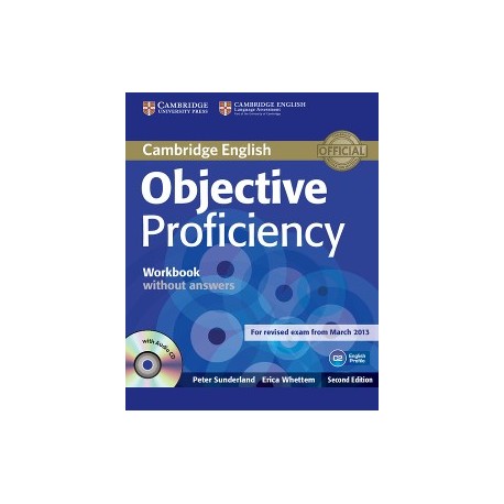 Objective Proficiency Second Edition Workbook without answers with Audio CD